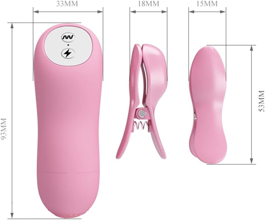 Kẹp Rung Núm Vú Siêu Kích Thích Sóc Điện Romantic Wave