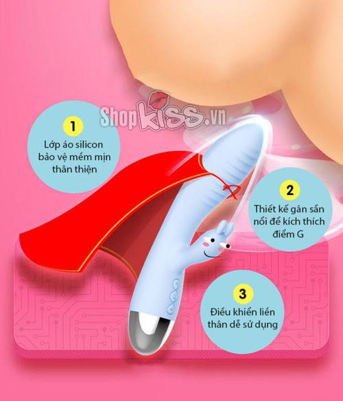 Dương vật giả Leten Faye rung đa năng kích thích điểm G