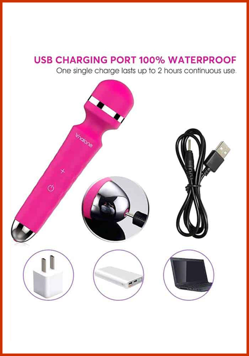 Chày rung massage Nalone Sinmic silicone cao cấp kích thích điểm G