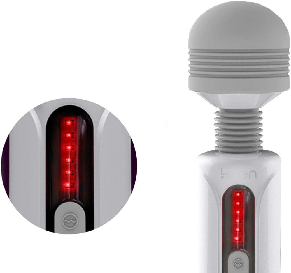 Chày rung AV Leten Lightning 7 chế độ pin sạc silicon mềm mại chất lượng