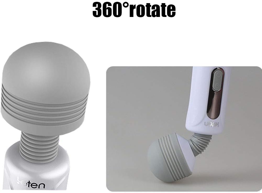 Chày rung AV Leten Lightning 7 chế độ pin sạc silicon mềm mại chất lượng
