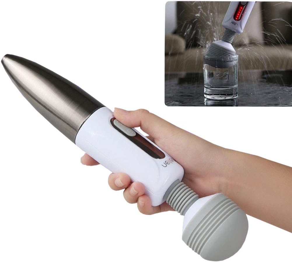 Chày rung AV Leten Lightning 7 chế độ pin sạc silicon mềm mại chất lượng