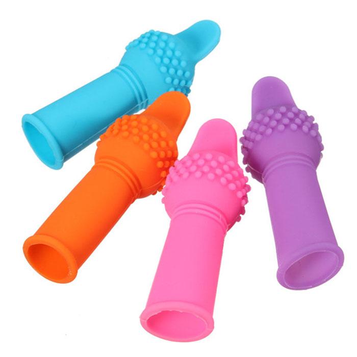 Bao cao su ngón tay rung siêu kích thích bảo vệ an toàn