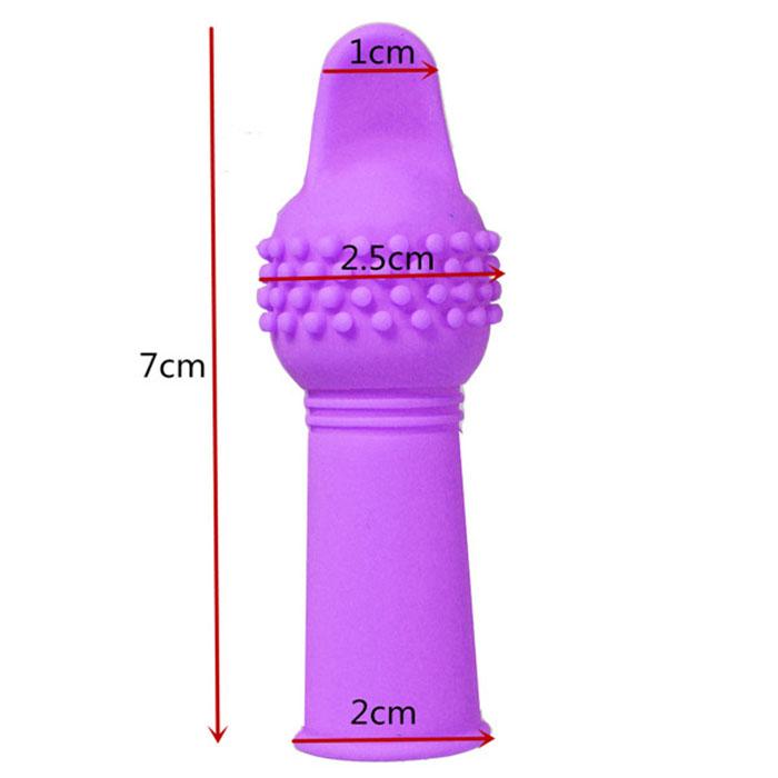 Bao cao su ngón tay rung siêu kích thích bảo vệ an toàn