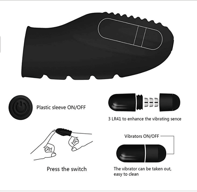 Máy massage ngón tay Pretty Love kích thích tăng khoái cảm