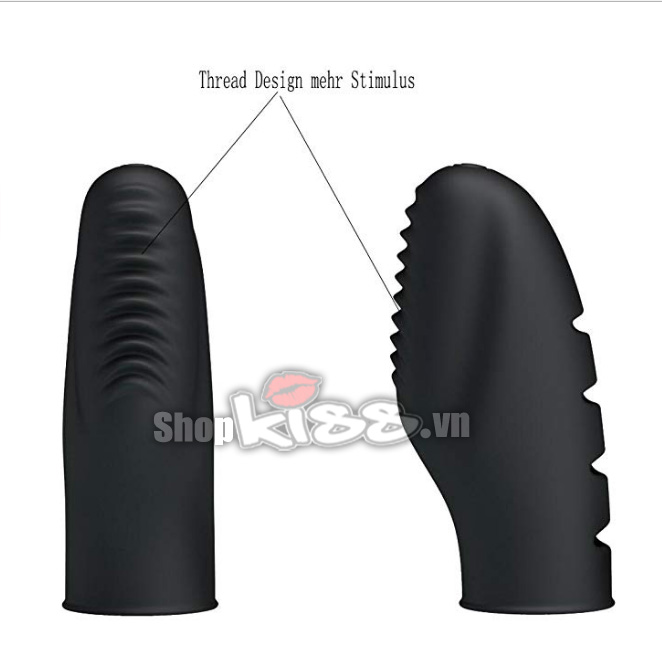 Máy massage đeo ngón tay Pretty Love Mát xa điểm G Kích thích phụ nữ
