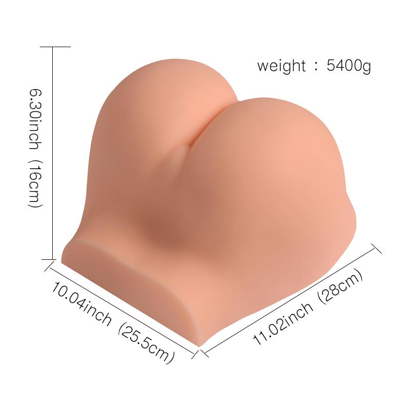 Búp bê bán thân Bubble Butt Cherry silicon mềm mịn da thật