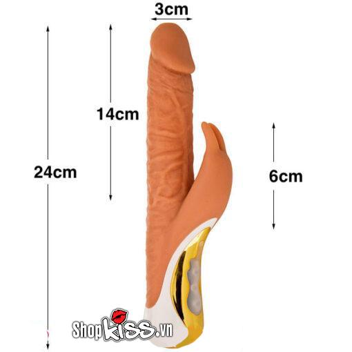 Dương Vật Siêu Cao Cấp Rung Ngoáy 10 Chế Độ Kích Thích Mạnh Mẽ