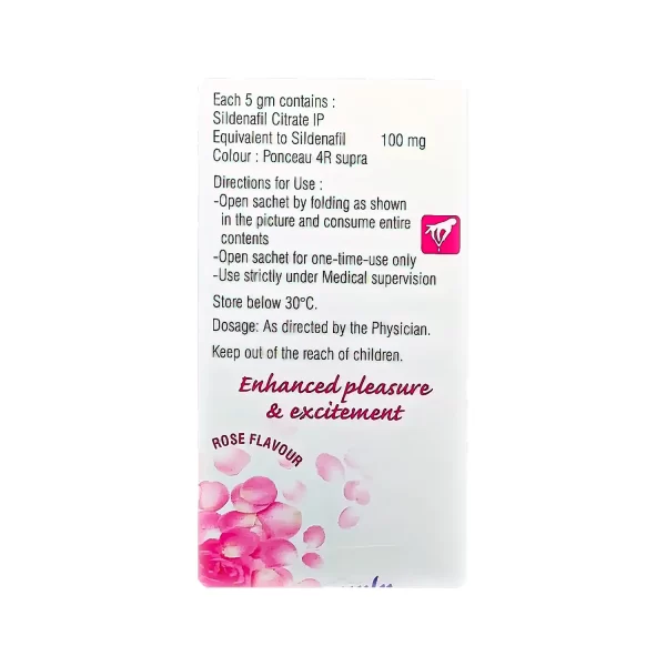 Thạch Lovegra 100mg Gel Tăng Sinh Lý Nữ Kích Thích Ham Muốn