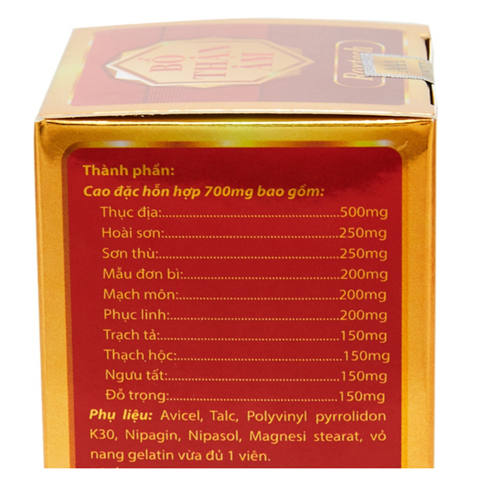 Bổ thận âm Roxtech hỗ trợ thận âm suy kém giảm mệt mỏi 30 viên