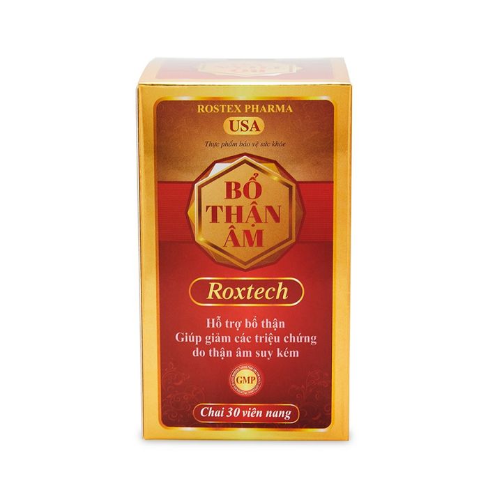 Bổ thận âm Roxtech hỗ trợ thận âm suy kém giảm mệt mỏi 30 viên