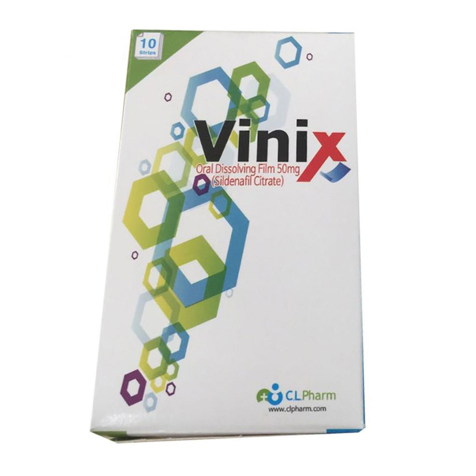Thuốc Vinix 50mg Hàn Quốc điều trị rối loạn cương dương nhanh 