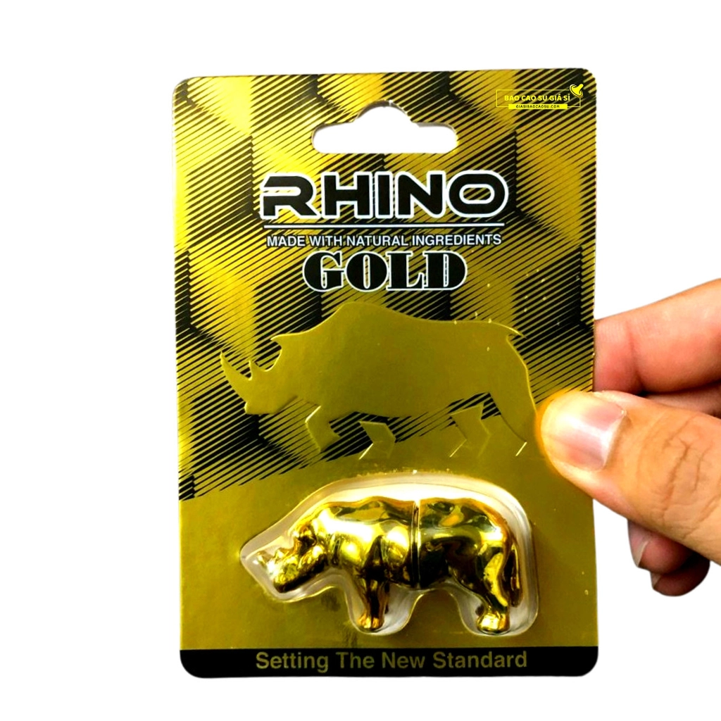Rhino Gold Viên Tăng Cường Sinh Lý Nam Mỹ Không Gây Đau Đầu 