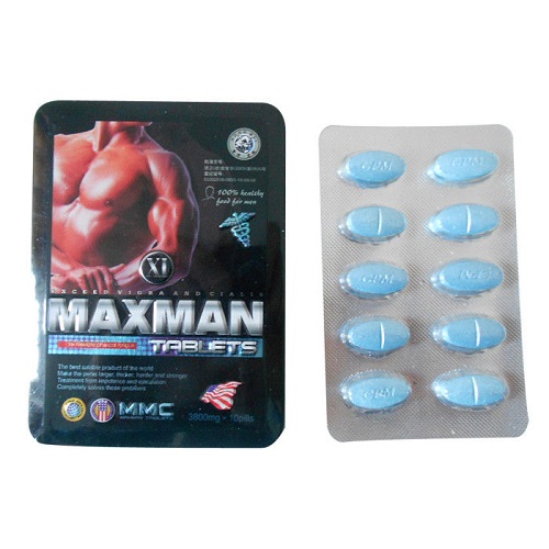 Maxman USA 3800mg chính hãng tăng sinh lý nam tốt 