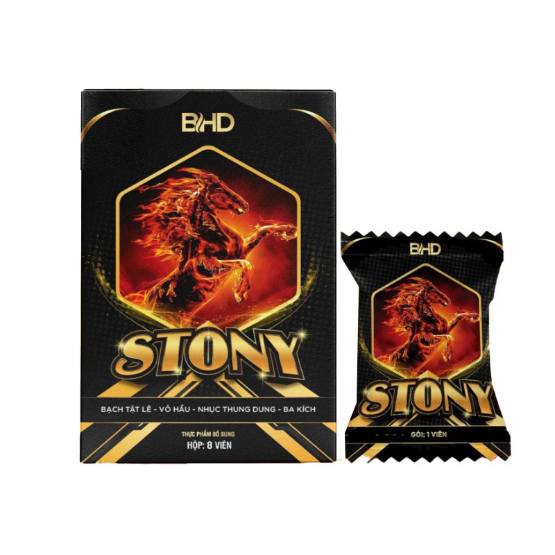 Kẹo Stony ngậm tăng sinh lý kéo dài thời gian quan hệ 