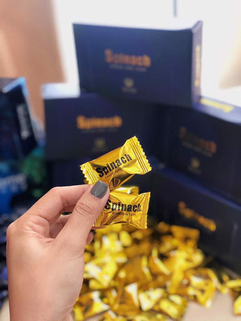  Địa chỉ bán Kẹo Sâm Spinach Chính Hãng Malaysia hàng mới về