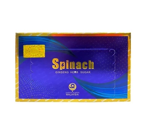Kẹo sâm Spinach Malaysia chính hãng tăng cường sinh lực nam 
