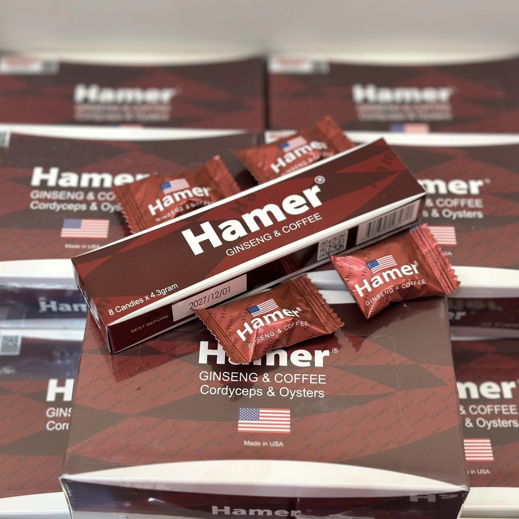 Kẹo sâm Hamer Mỹ tăng cường sinh lý nam
