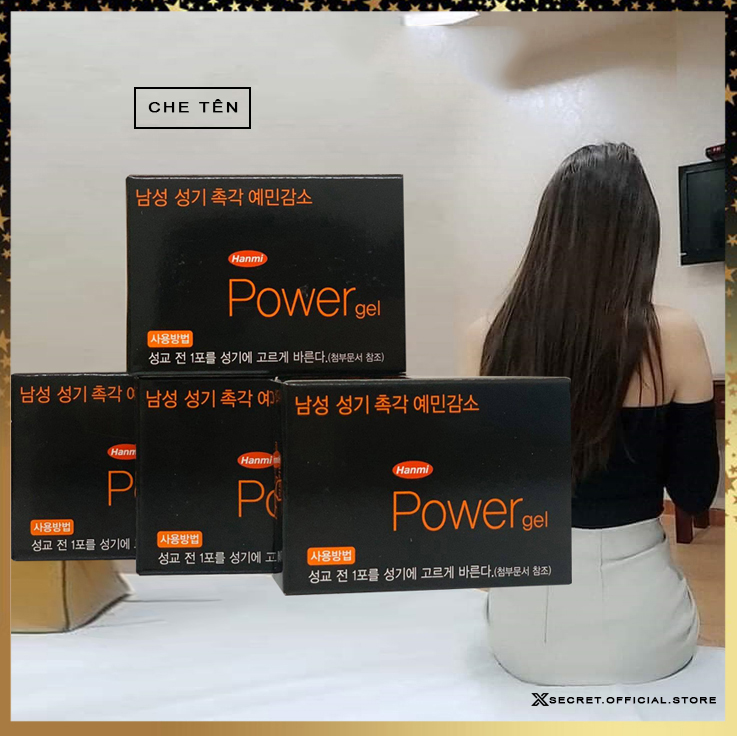 Gel Power Hanmi 1gram Hàn Quốc kéo dài thời gian quan hệ nhanh
