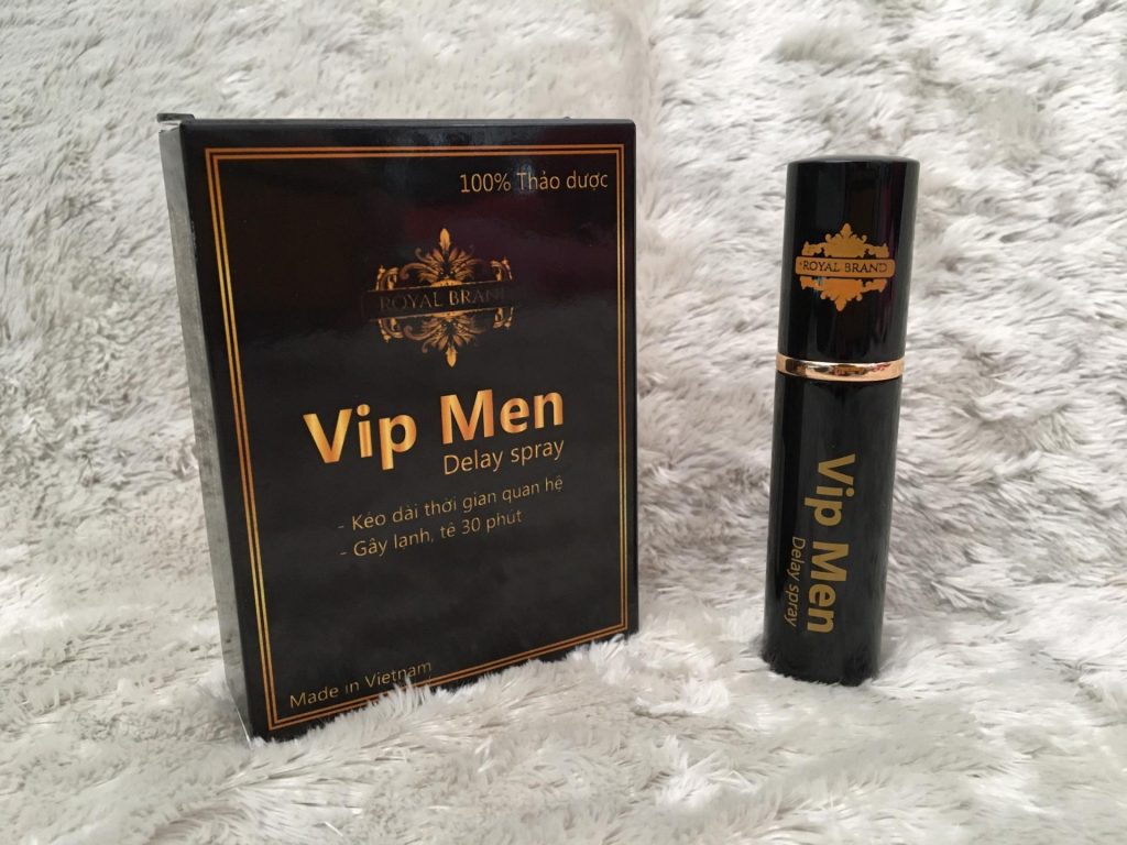 Xịt Vip Men Kéo Dài Quan Hệ - Chai 10ml Chính Hãng