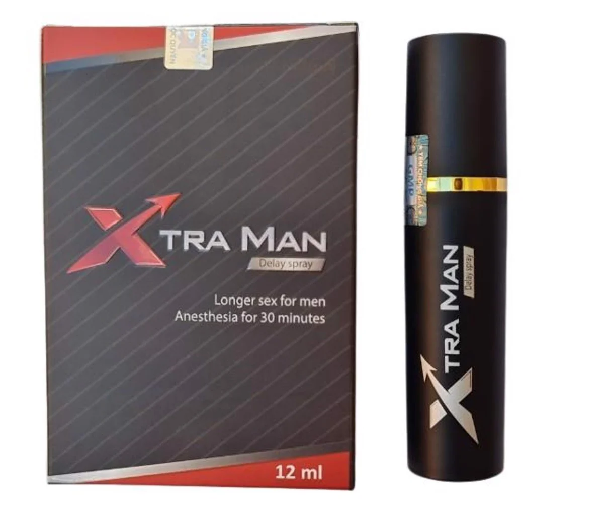 Xtraman Delay Spray 12ml Prolong Performance Fast Acting USA