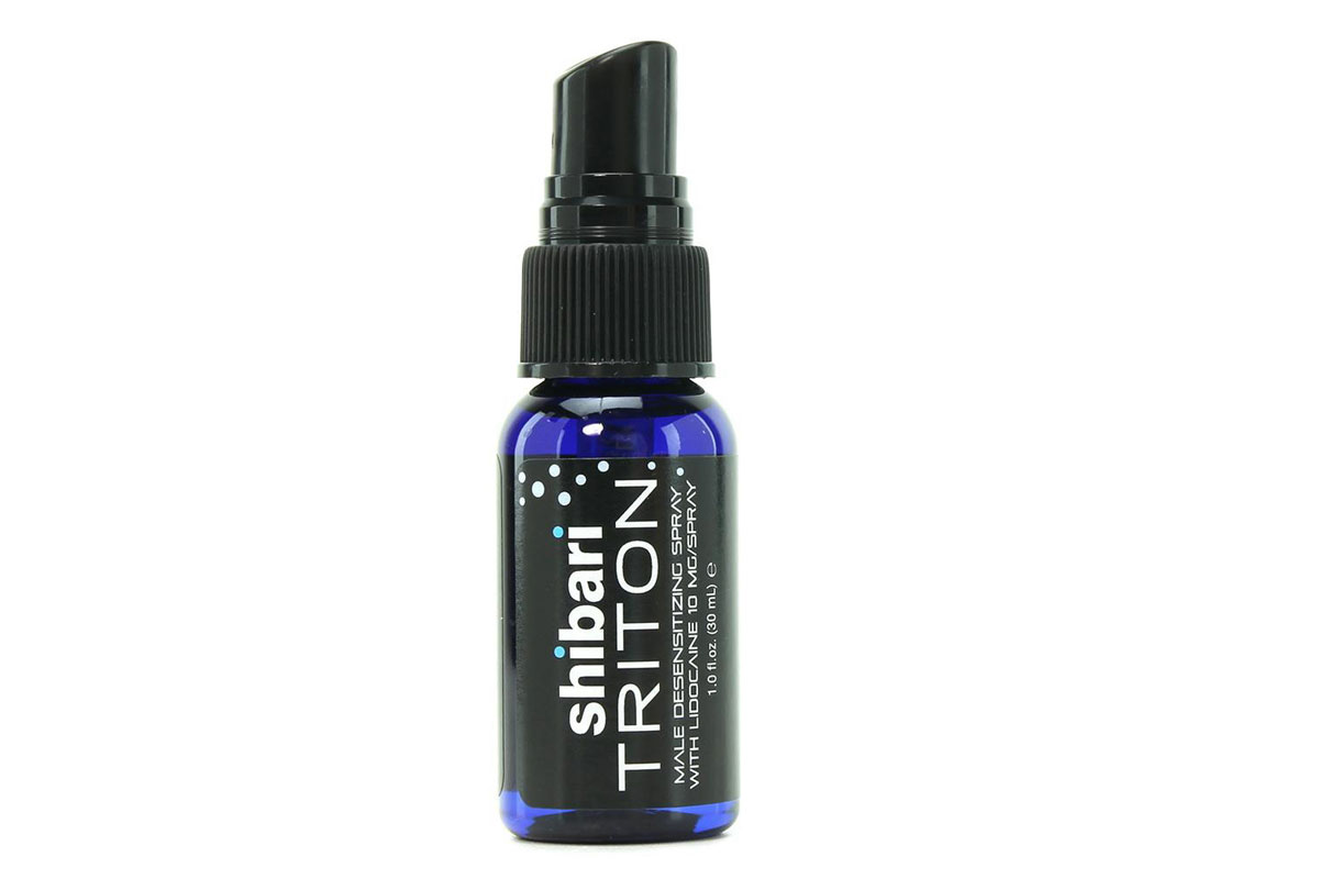 Chai xịt kéo dài thời gian Shibari Triton 30ml chống xuất tinh