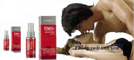 Chai Xịt USA Power Delay Spray 59ml kéo dài thời gian đỉnh cao