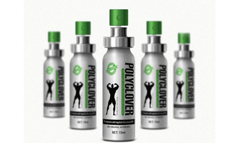 Chai Xịt Polyclover USA 15ml Kéo Dài Thời Gian Tăng Khoái Cảm