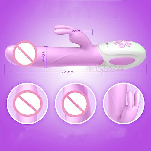 Leten Swing 360° Rotating Heating Silicone Female Pleasure Massager