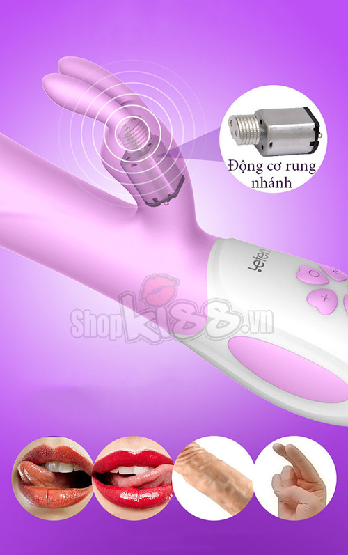 Dương vật Leten Swing rung ngoáy 360 độ sưởi ấm cao cấp