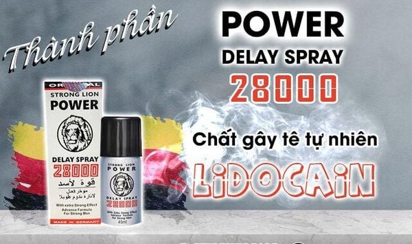 Strong Lion Power Delay Spray 45ml Prolong Male Stamina