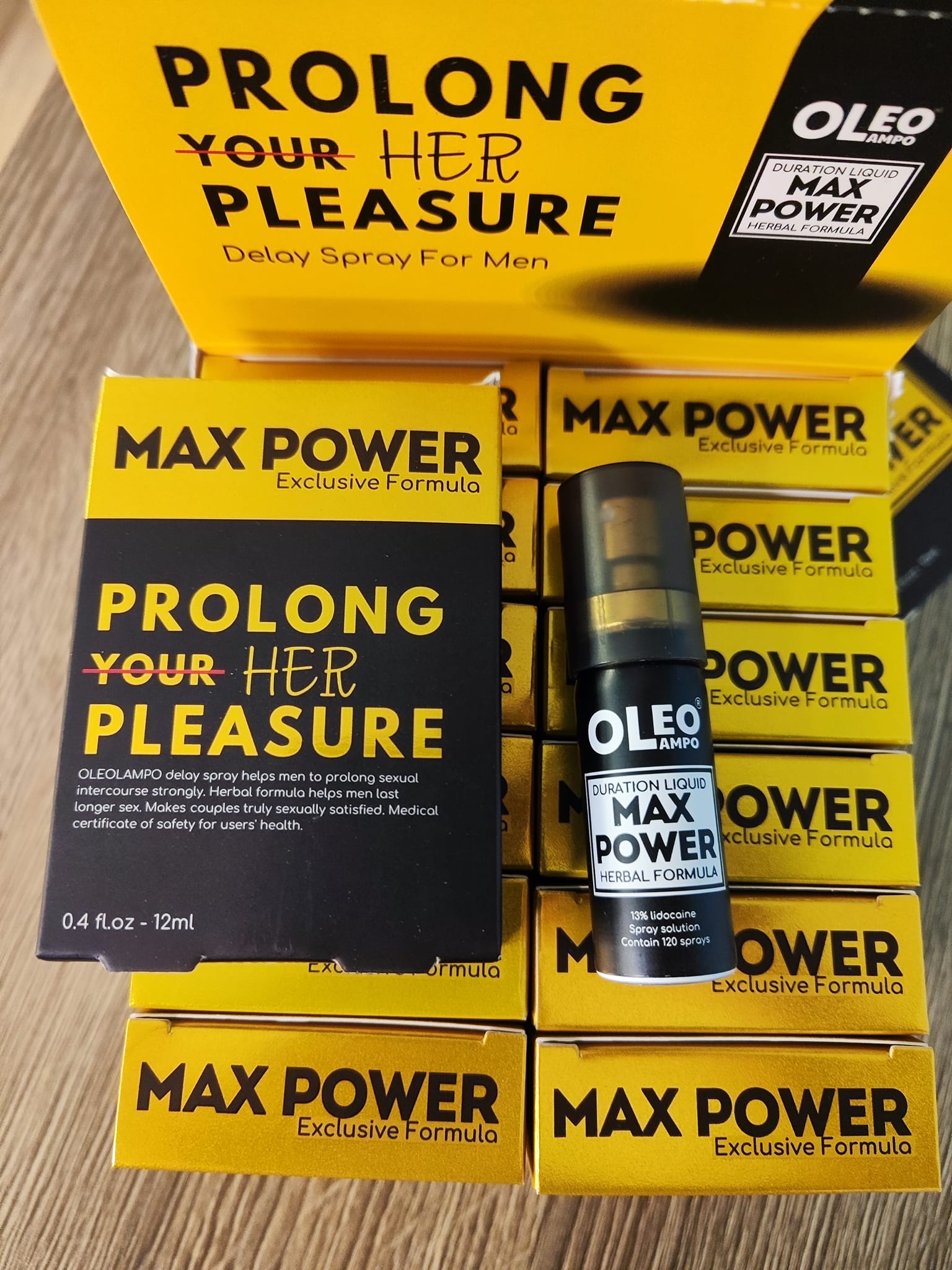 Chai Xịt Oleo Lampo 12ml Tăng Cường Kéo Dài Thời Gian Hiệu Quả