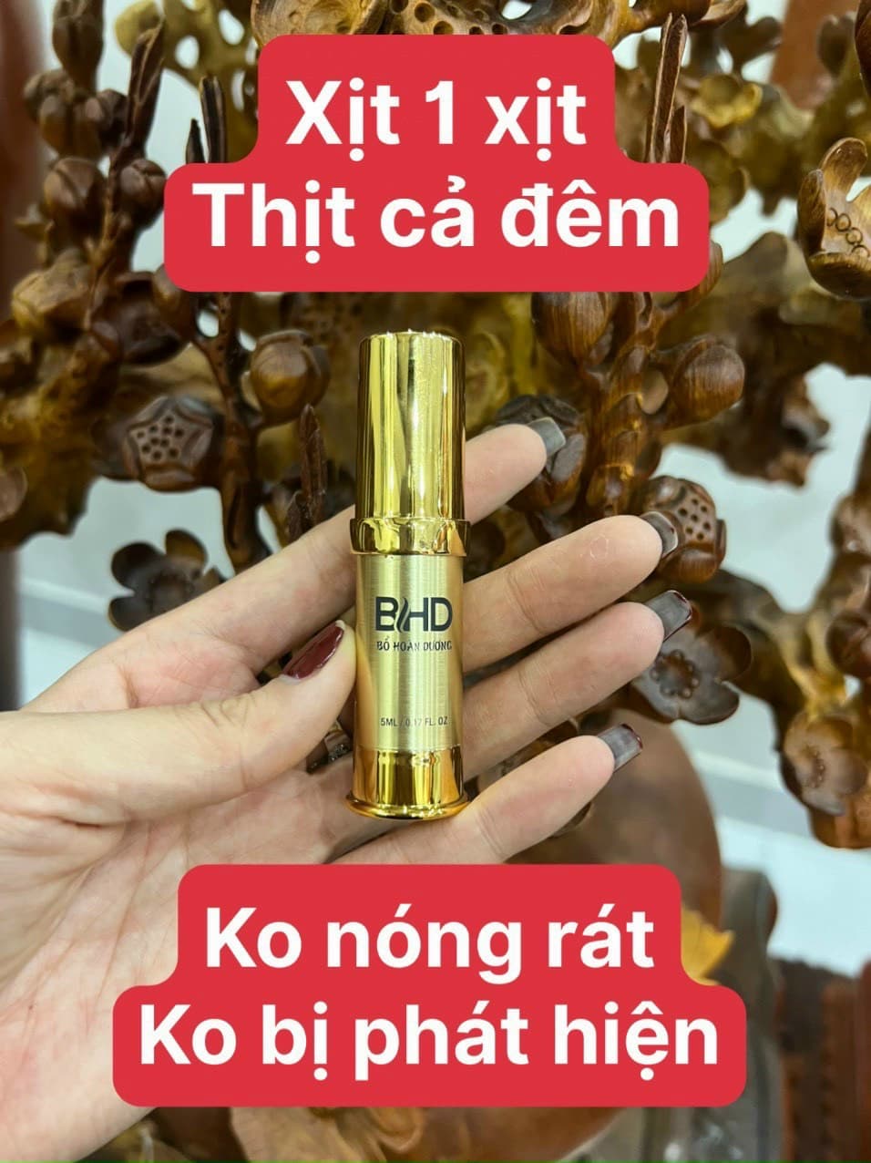 Chai Xịt Tăng Cường Sinh Lý Super 5ml Hỗ Trợ Bổ Hoàn Dương