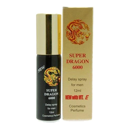 Chai Xịt Super Dragon 6000 Đức 12ml Kéo Dài Thời Gian Bền Lâu