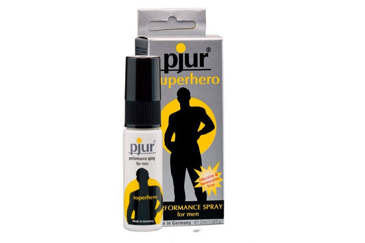 Chai Xịt Kéo Dài Thời Gian Pjur Super Hero 20ml Tăng Khoái Cảm