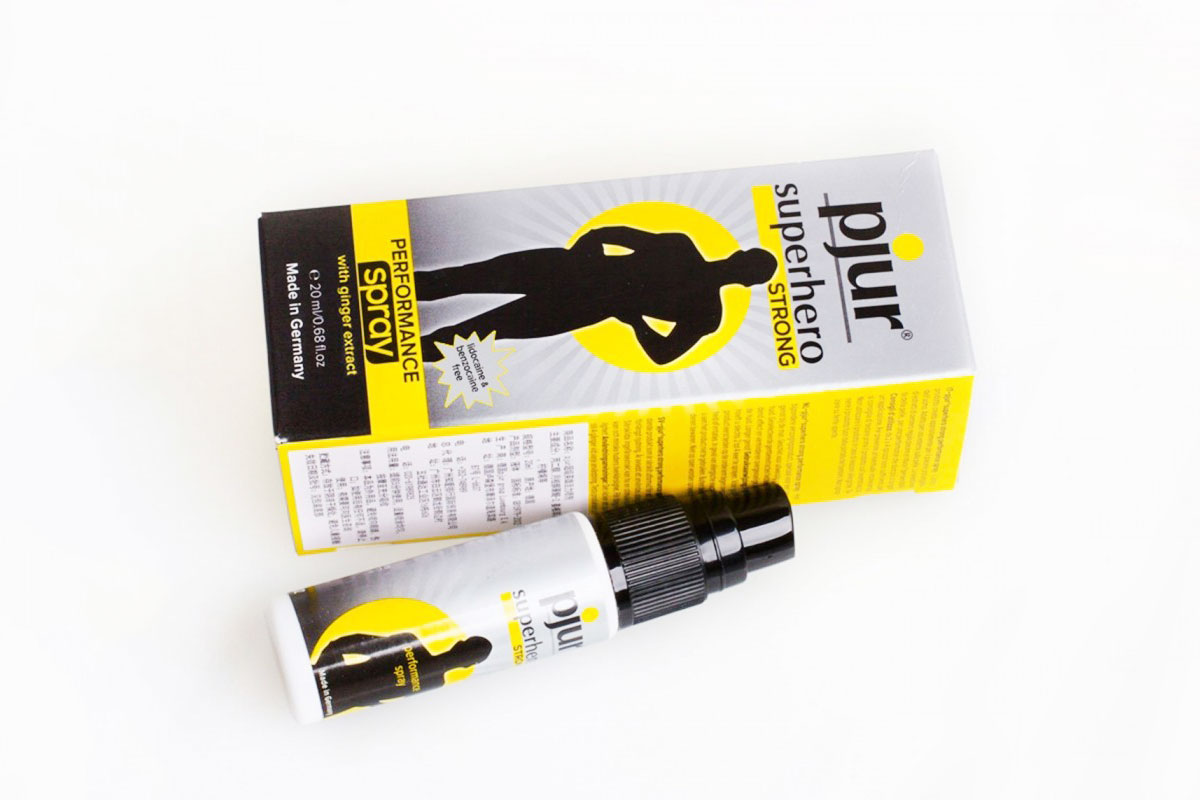 Chai Xịt Kéo Dài Thời Gian Pjur Super Hero 20ml Tăng Khoái Cảm