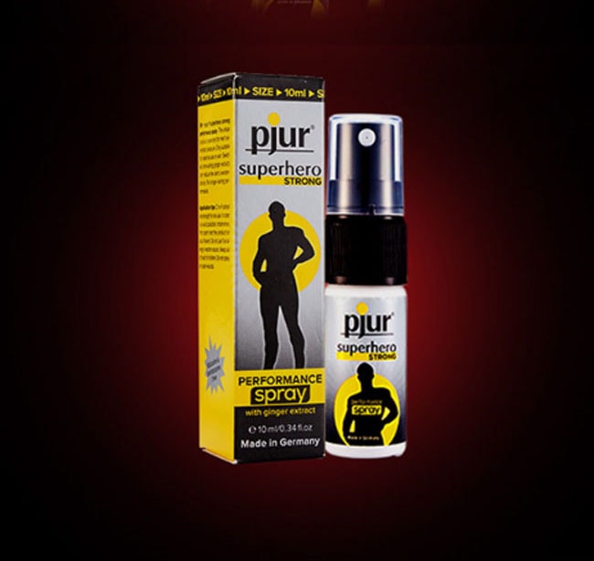 Chai Xịt Kéo Dài Thời Gian Pjur Super Hero 20ml Tăng Khoái Cảm