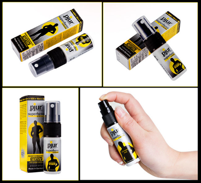 Chai Xịt Kéo Dài Thời Gian Pjur Super Hero 20ml Tăng Khoái Cảm