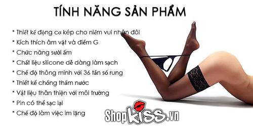 Máy massage điểm G sưởi ấm Svakom Angel silicon cao cấp