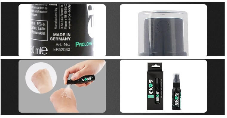 Chai Xịt EROS Đức 30ml tăng cường sinh lực, kéo dài thời gian