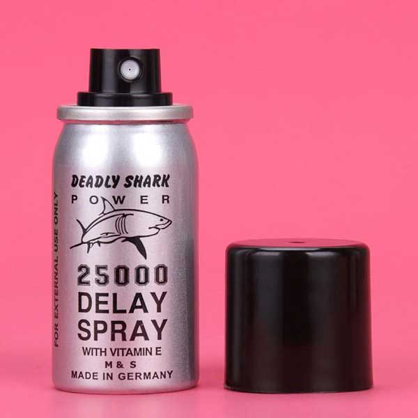 Chai Xịt Deadly Shark 25000 40ml Kéo Dài Thời Gian Tận Hưởng Chai Xịt Deadly Shark 25000 40ml Kéo Dài Thời Gian Tận Hưởng