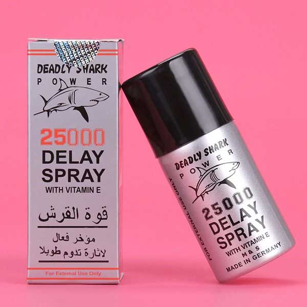 Chai Xịt Deadly Shark 25000 40ml Kéo Dài Thời Gian Tận Hưởng Chai Xịt Deadly Shark 25000 40ml Kéo Dài Thời Gian Tận Hưởng