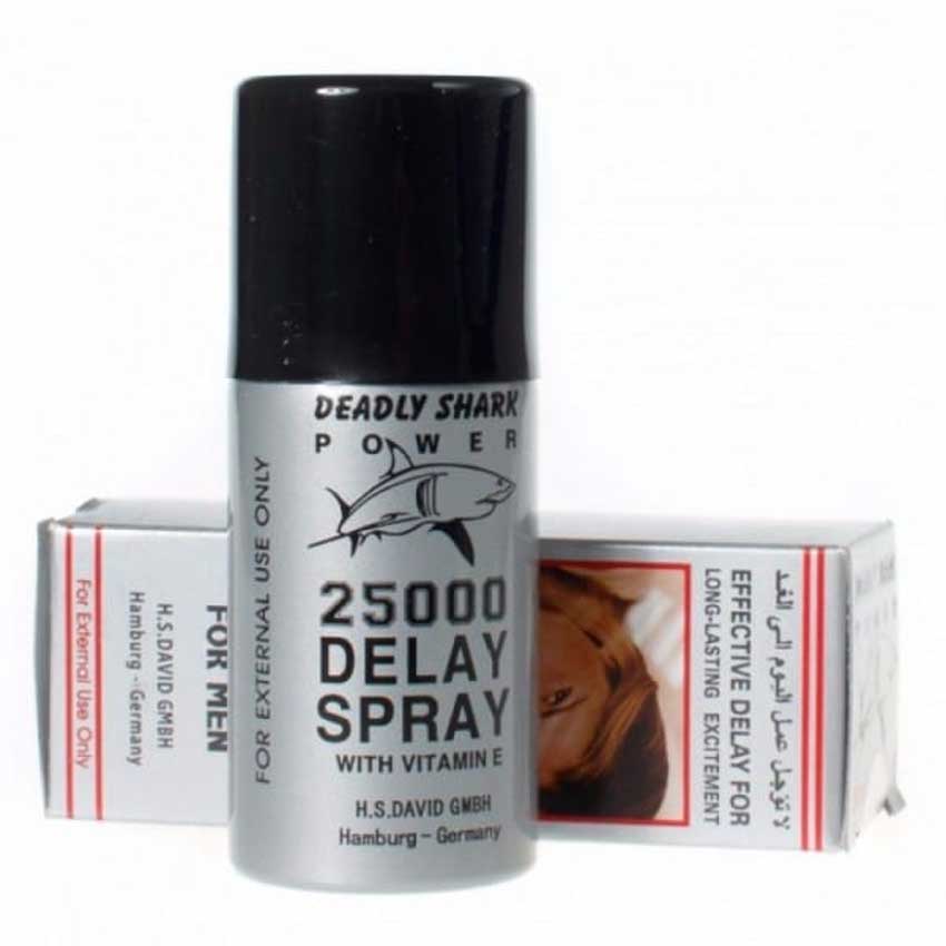 Chai Xịt Deadly Shark Đức 25000 Kéo Dài Thời Gian Quan Hệ