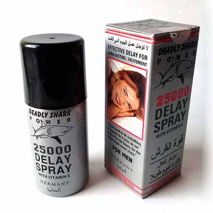 Chai Xịt Deadly Shark Đức 25000 Kéo Dài Thời Gian Quan Hệ