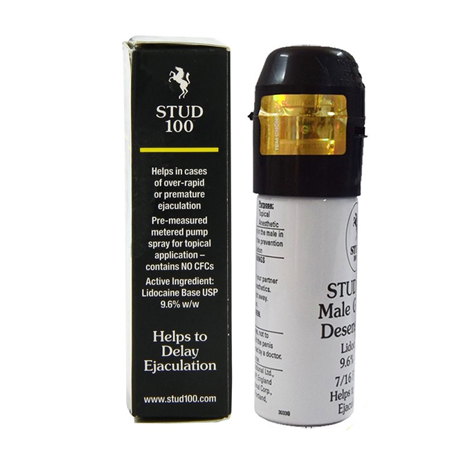Chai Xịt Anh Stud 100 10ml Kéo Dài Thời Gian Tăng Cường Sinh Lý
