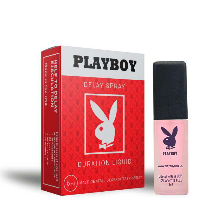 PlayBoy Red Delay Spray 5ml Fast Acting Ejaculation Control