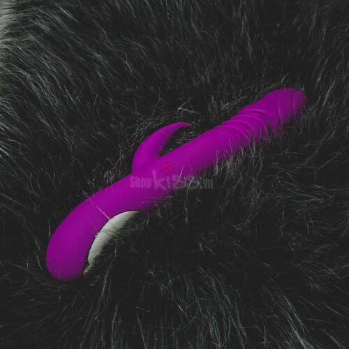 Dương vật giả Ella Vibrating Rod Mannuo rung 7 chế độ siêu mềm