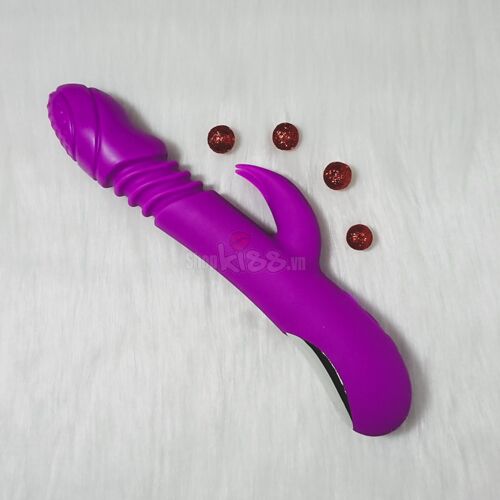 Dương vật giả Ella Vibrating Rod Mannuo rung 7 chế độ siêu mềm