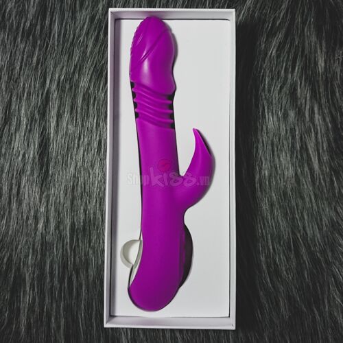 Dương vật giả Ella Vibrating Rod Mannuo rung 7 chế độ siêu mềm