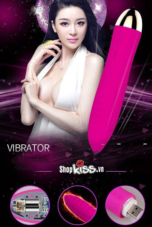 Leten Mini USB Rechargeable Warming Vibrating Wand